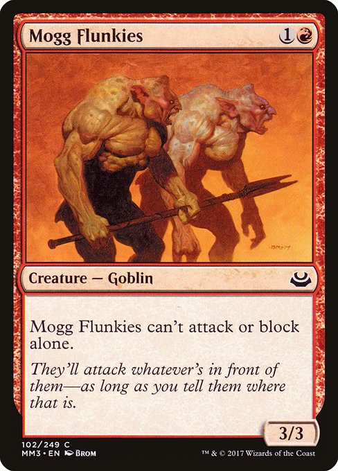 Mogg Flunkies - Nonfoil