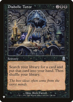 Diabolic Tutor (ODY-129)