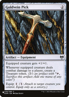 Goldvein Pick (KHM-239)