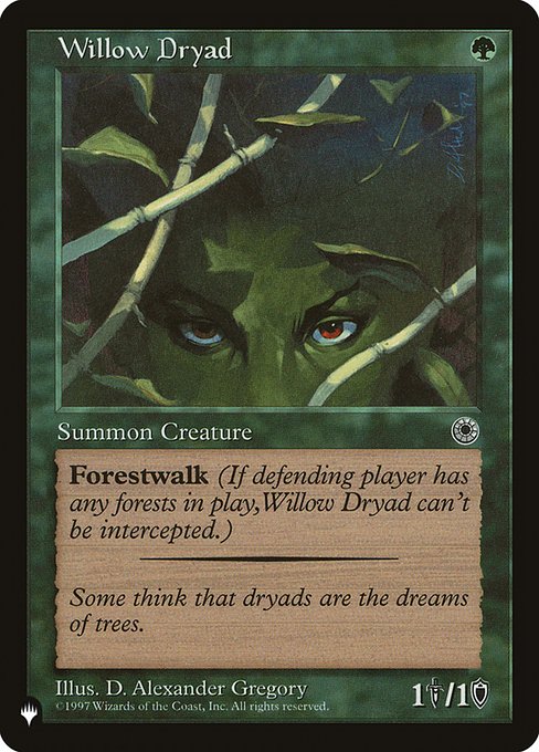 Willow Dryad - Nonfoil