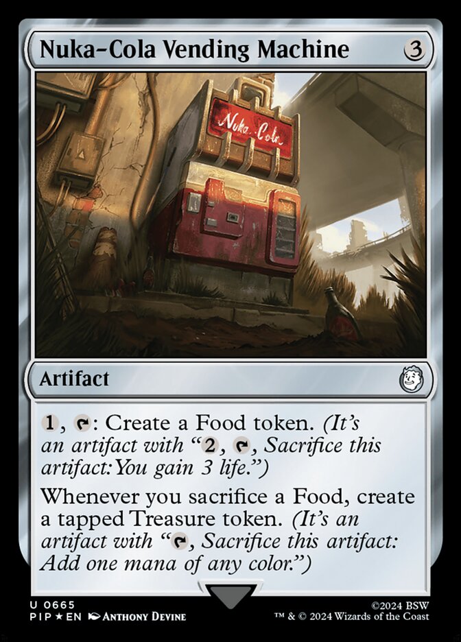 Nuka-Cola Vending Machine (Surge Foil)
