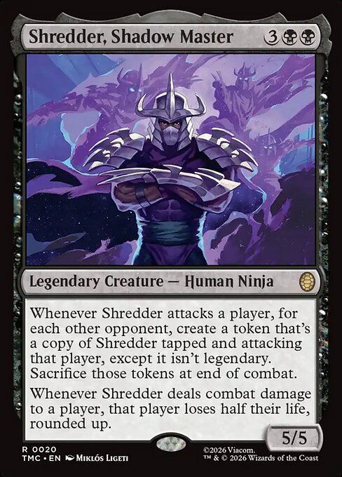 Shredder, Shadow Master - Nonfoil
