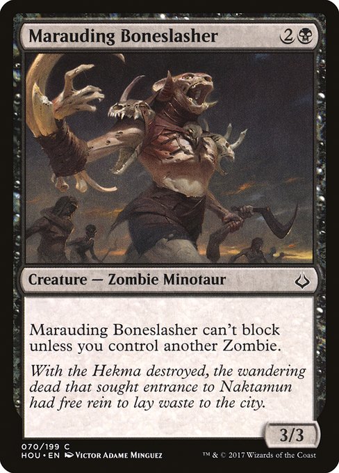 Marauding Boneslasher - Nonfoil