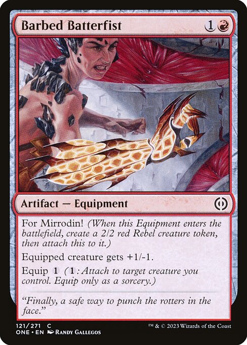 Barbed Batterfist - Nonfoil