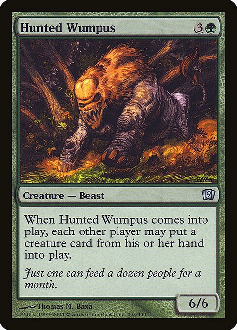 Hunted Wumpus - Foil