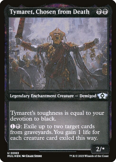 Tymaret, Chosen from Death - Etched