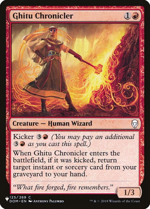 Ghitu Chronicler - Nonfoil