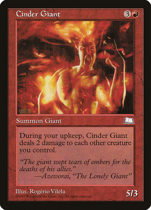 Cinder Giant - Nonfoil