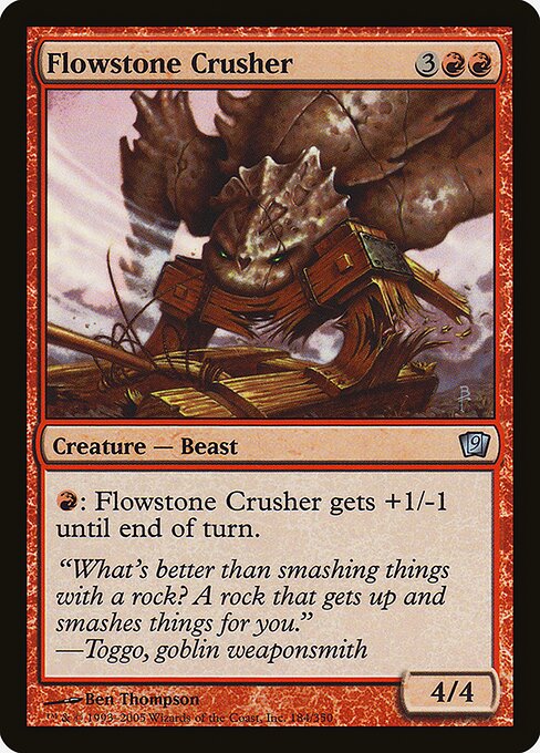 Flowstone Crusher - Foil