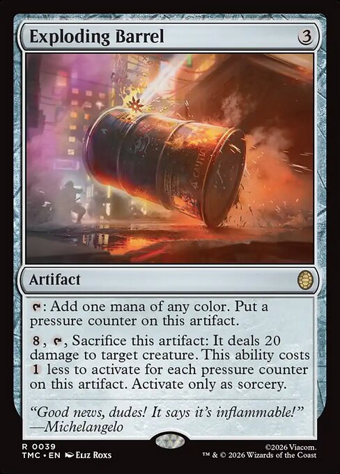 Exploding Barrel - Nonfoil