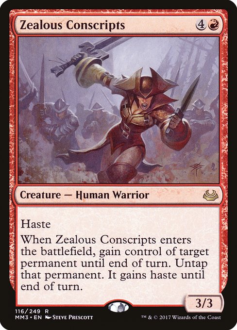 Zealous Conscripts - Nonfoil