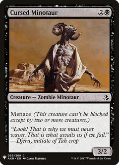 Cursed Minotaur (AKH-85)