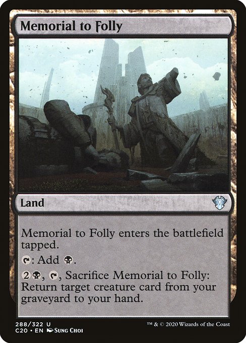 Memorial to Folly - Nonfoil