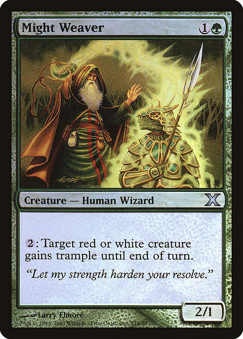 Might Weaver - Foil