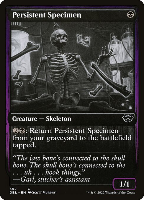 Persistent Specimen - Nonfoil
