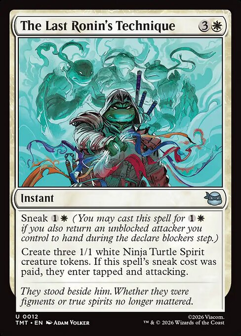 The Last Ronin's Technique - Nonfoil