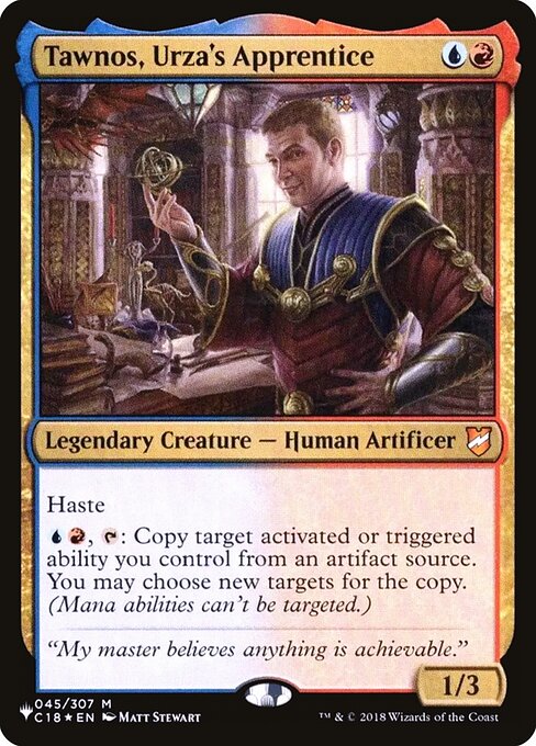 Tawnos, Urza's Apprentice - Nonfoil