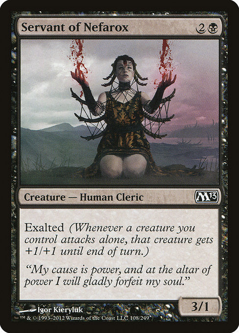 Servant of Nefarox - Nonfoil