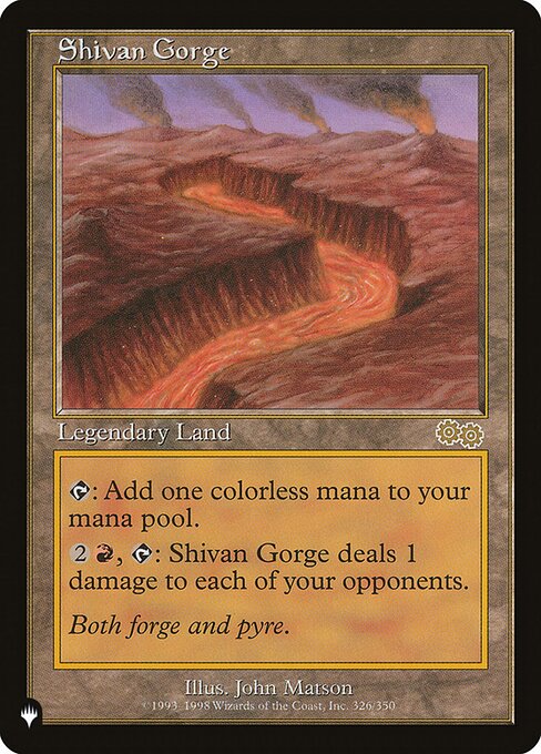 Shivan Gorge - Nonfoil