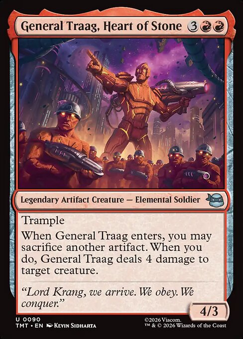 General Traag, Heart of Stone - Nonfoil
