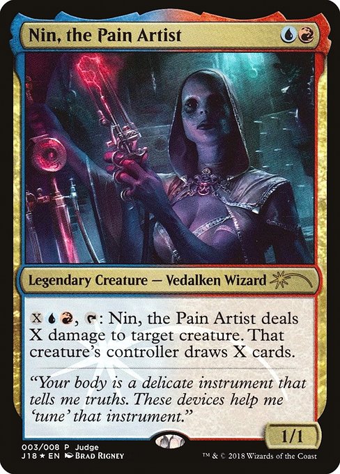 Nin, the Pain Artist - Foil