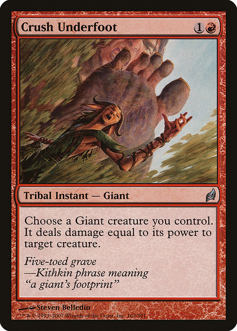 Crush Underfoot - Nonfoil