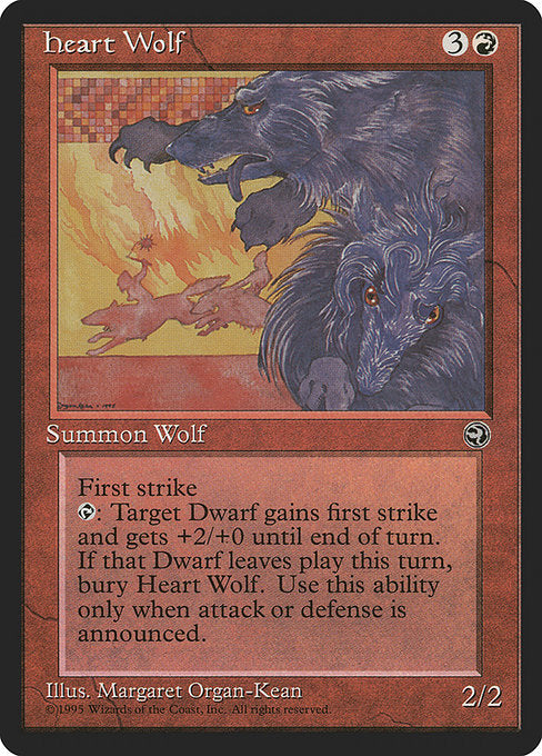 Heart Wolf - Nonfoil