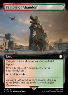 Temple of Abandon (Extended Art - Surge Foil)