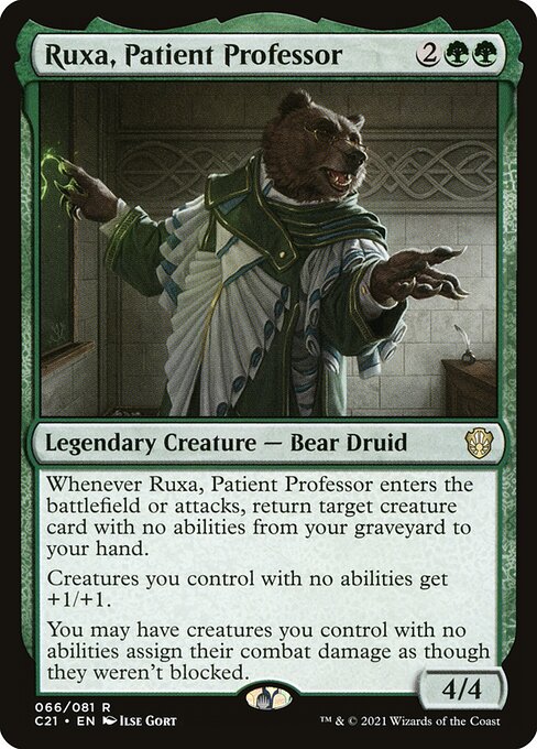 Ruxa, Patient Professor - Nonfoil
