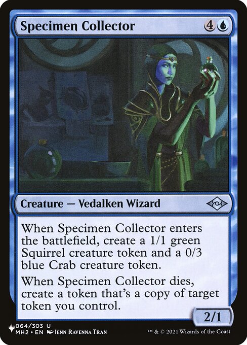 Specimen Collector - Nonfoil