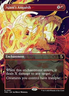 Ajani's Anguish (Braintwister Borderless)
