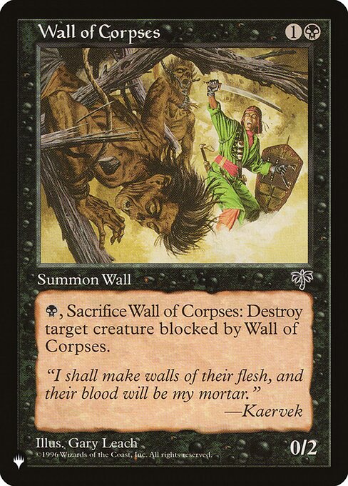 Wall of Corpses - Nonfoil