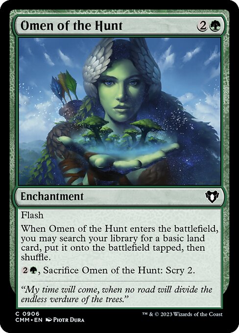 Omen of the Hunt - Nonfoil