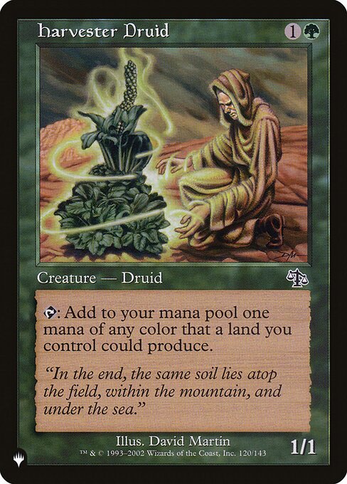 Harvester Druid - Nonfoil
