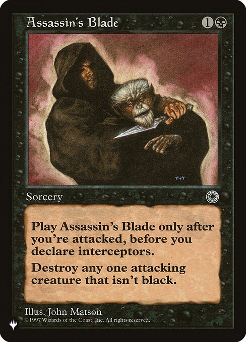 Assassin's Blade - Nonfoil