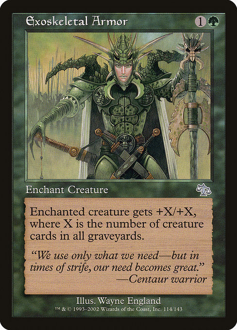 Exoskeletal Armor - Nonfoil