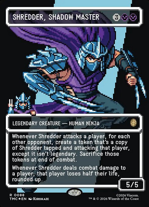 Shredder, Shadow Master - Foil