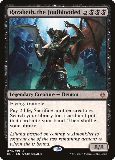 Razaketh, the Foulblooded - Nonfoil