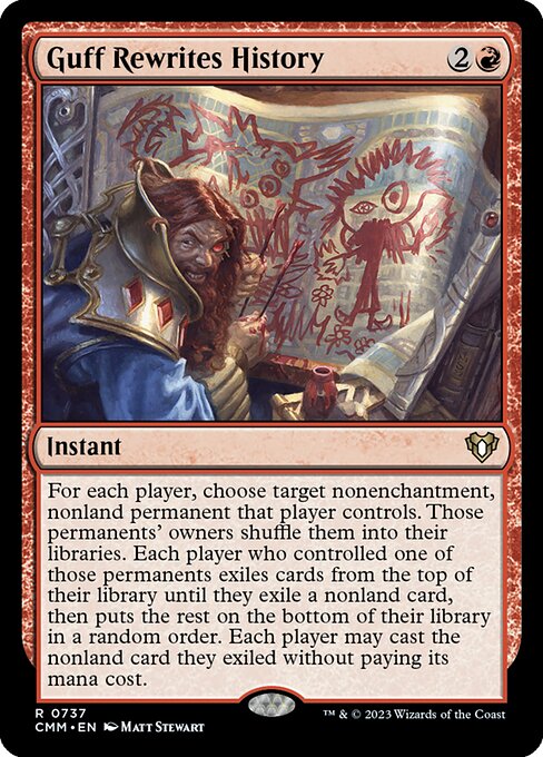 Guff Rewrites History - Nonfoil