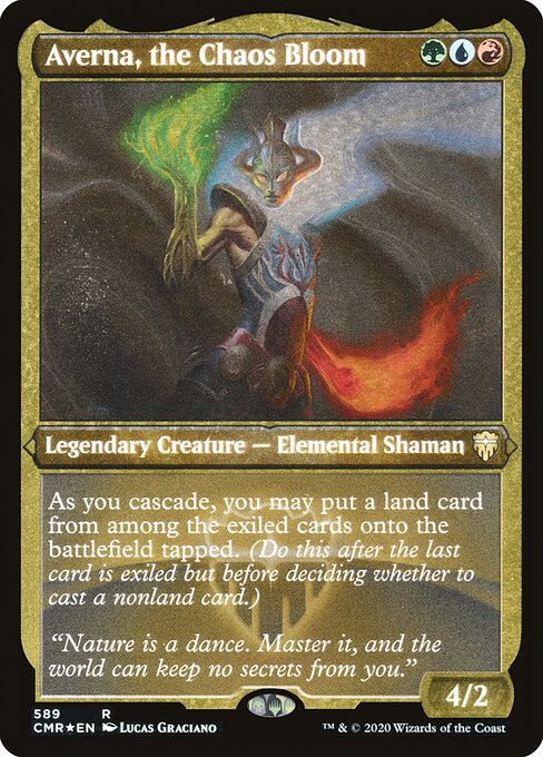 Averna, the Chaos Bloom - Etched
