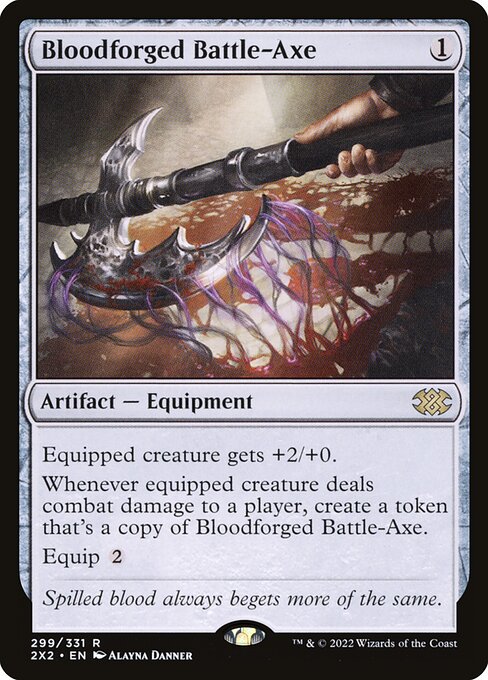 Bloodforged Battle-Axe - Nonfoil