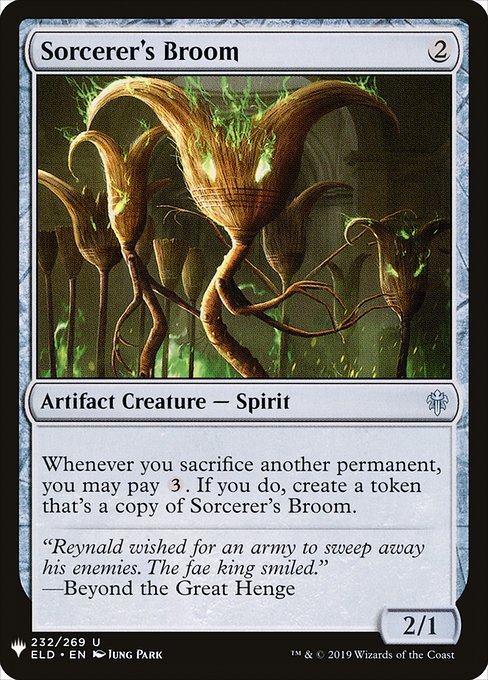 Sorcerer's Broom - Nonfoil