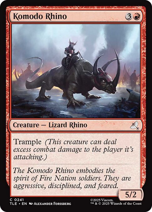 Komodo Rhino - Nonfoil