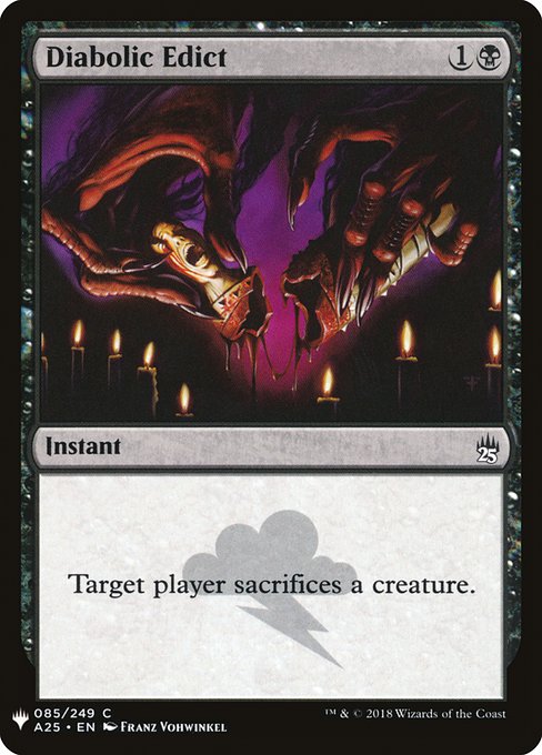 Diabolic Edict - Nonfoil