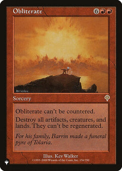 Obliterate (INV-156)