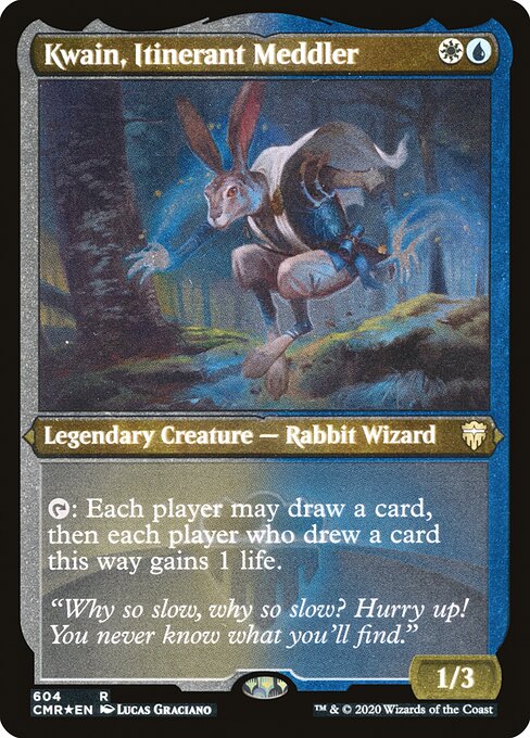 Kwain, Itinerant Meddler - Etched