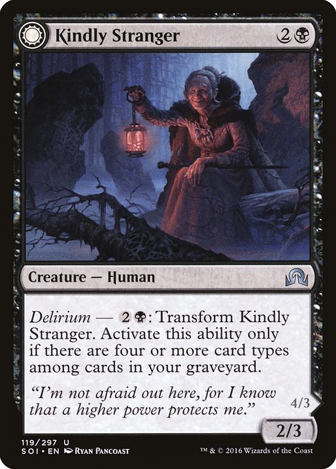 Kindly Stranger // Demon-Possessed Witch - Nonfoil