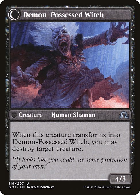 Demon-Possessed Witch (back)