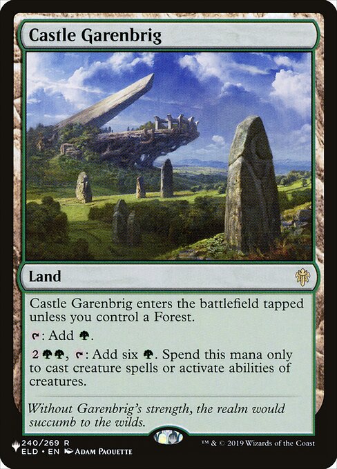 Castle Garenbrig - Nonfoil