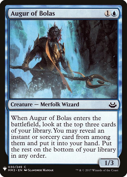 Augur of Bolas - Nonfoil